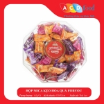 HỘP MICA KẸO HOA QUẢ FOR YOU